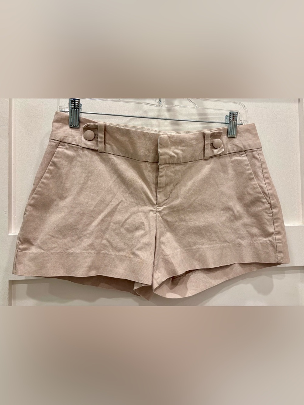 Banana Republic Cotton Dusty Pink Shorts
